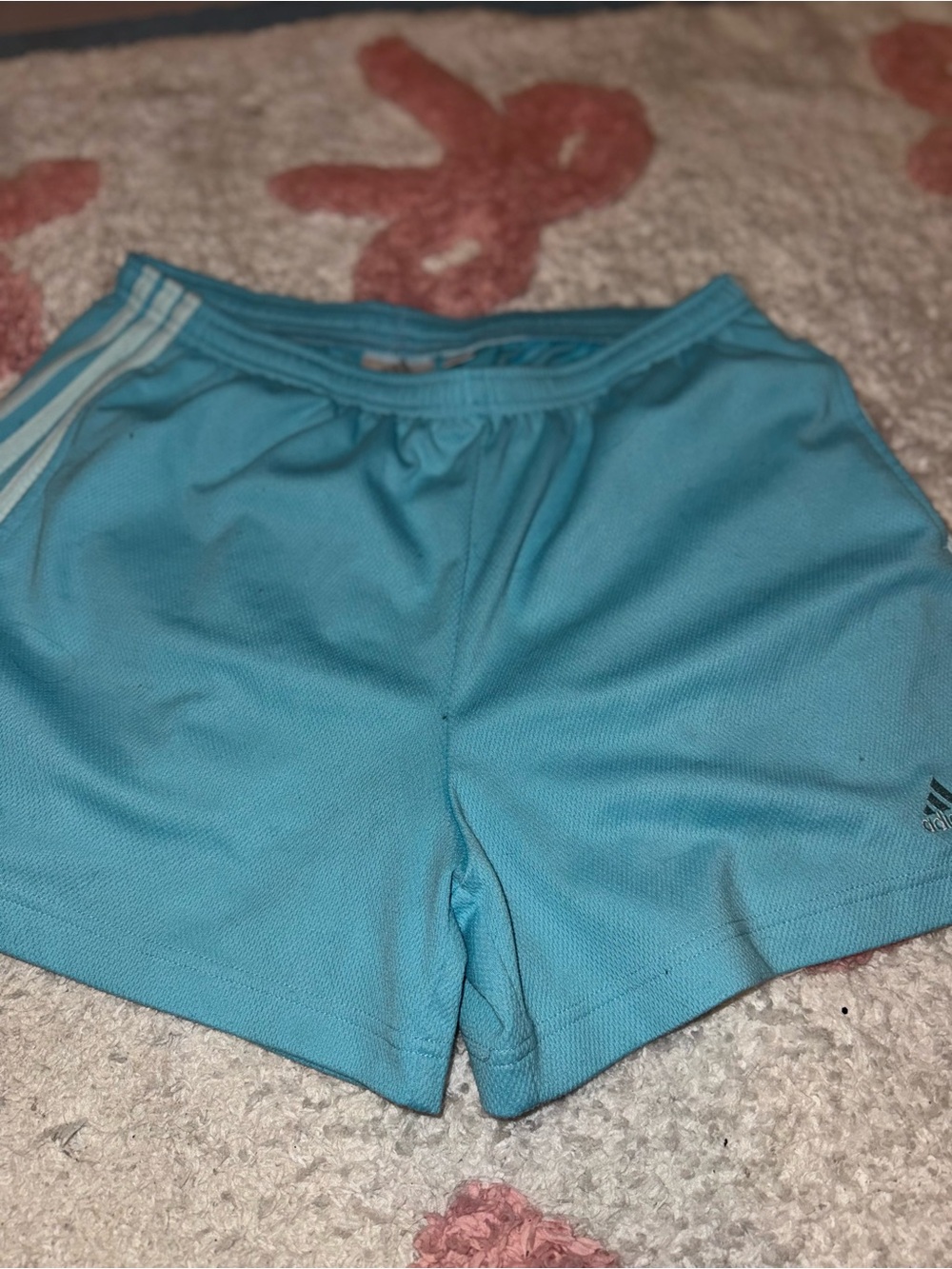 adidas Light Blue Men’s Athletic Shorts